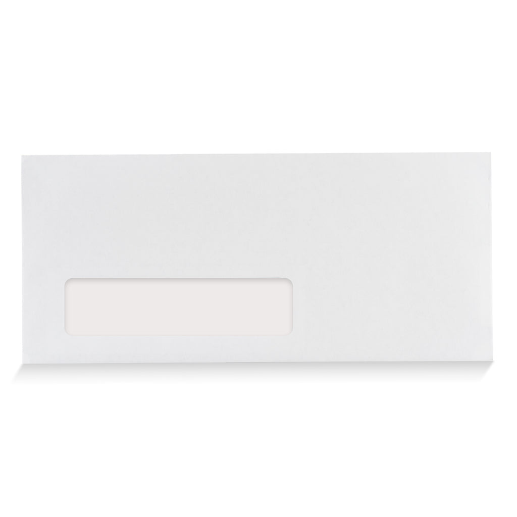 10 Envelopes Single Left Window Gummed 500 Count — Aimoh