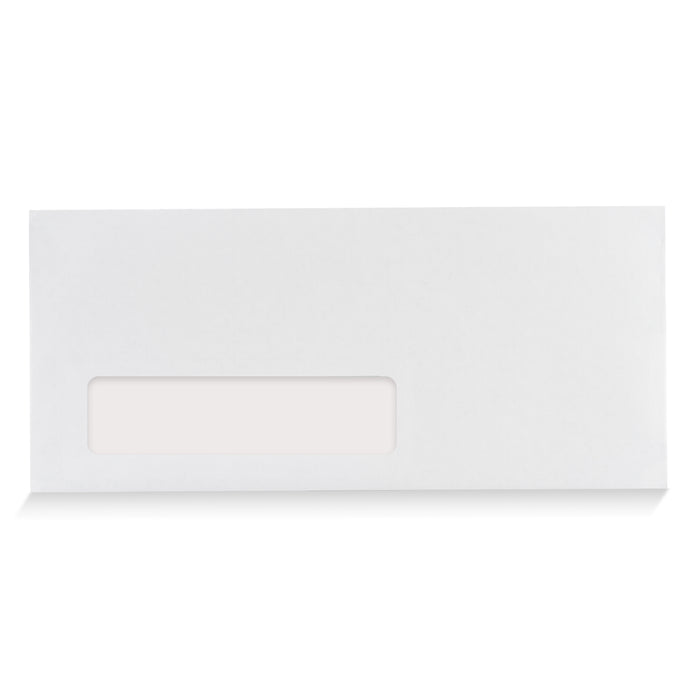 #10 Envelopes - Single Left Window - Gummed - 500 Count - Aimoh