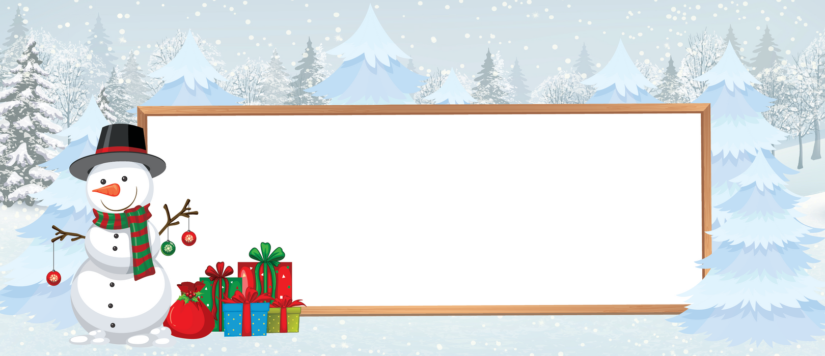 100 #10 Self-Seal Holiday Snowflake Printed Envelopes – Winter Wonderland Design for Christmas Cards, Party Invitations & Seasonal Mailings - Aimoh