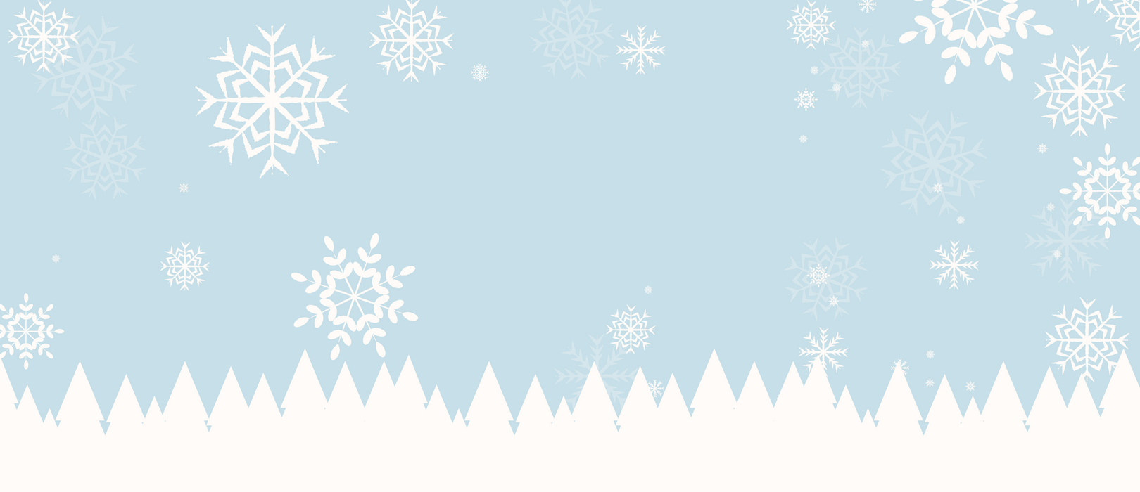 100 #10 Self-Seal Holiday Snowflake Printed Envelopes – Winter Wonderland Design for Christmas Cards, Party Invitations & Seasonal Mailings - Aimoh