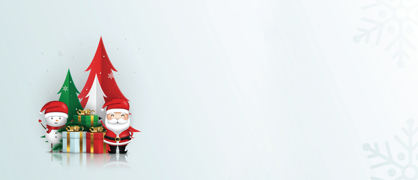 100 #10 Self-Seal Holiday Snowflake Printed Envelopes – Winter Wonderland Design for Christmas Cards, Party Invitations & Seasonal Mailings - Aimoh