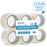 12 Rolls Heavy Duty Clear Packing Tape- Acrylic Adhesive- 2.7mil Super Strong Commercial Grade- 1.88 x 60 Yard- 3 Inch Core- Refill- 12 Rolls (11632) - Aimoh