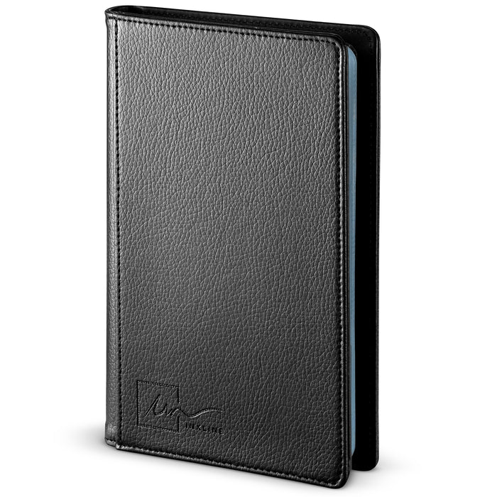 Inkline Business Card Holder, Professional PU Leather Name Card Book Holder, Credit Card Organizer, Black - 240 Cards (11916) - Aimoh