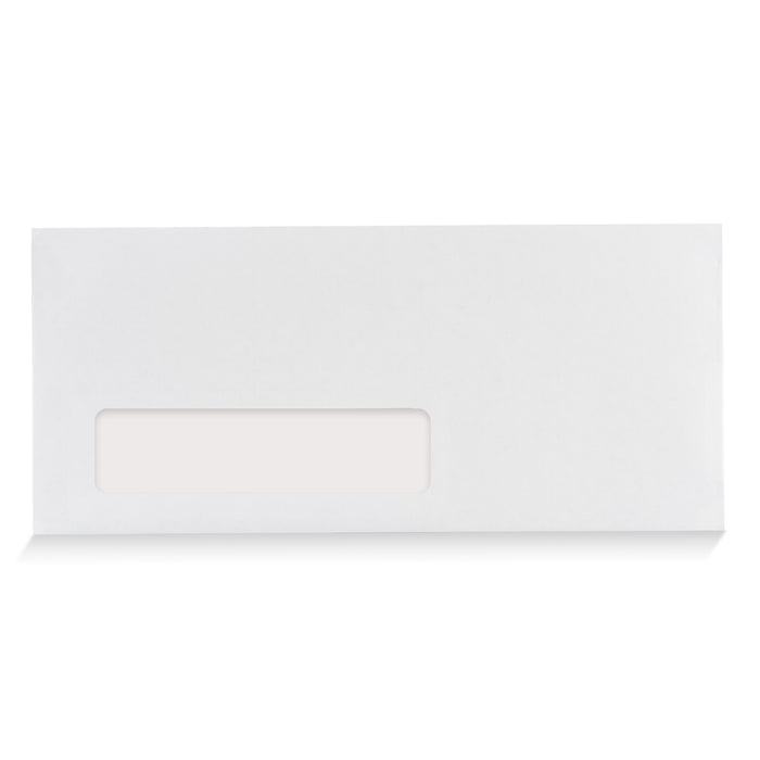 10 Envelopes Single Left Window Gummed 500 Count — Aimoh
