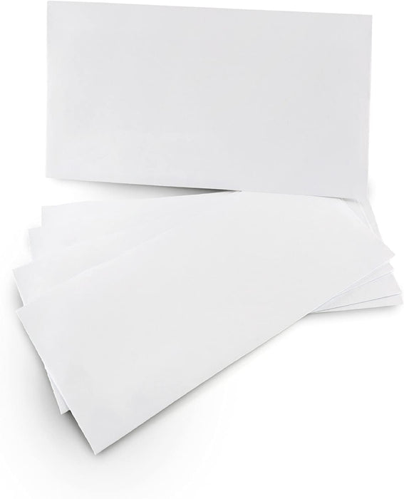 #6 3/4 Security Tinted Self-Seal Envelopes - No Window, Size 3-5/8 X 6-1/2 Inches - White - 24 LB - 50 Count (34650) - Aimoh