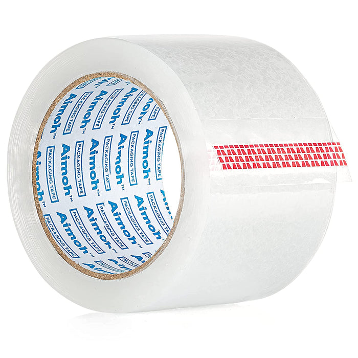 Heavy Duty Clear Wide Packing Tape - 3 Inch Wide -Acrylic Adhesive- 2.7mil